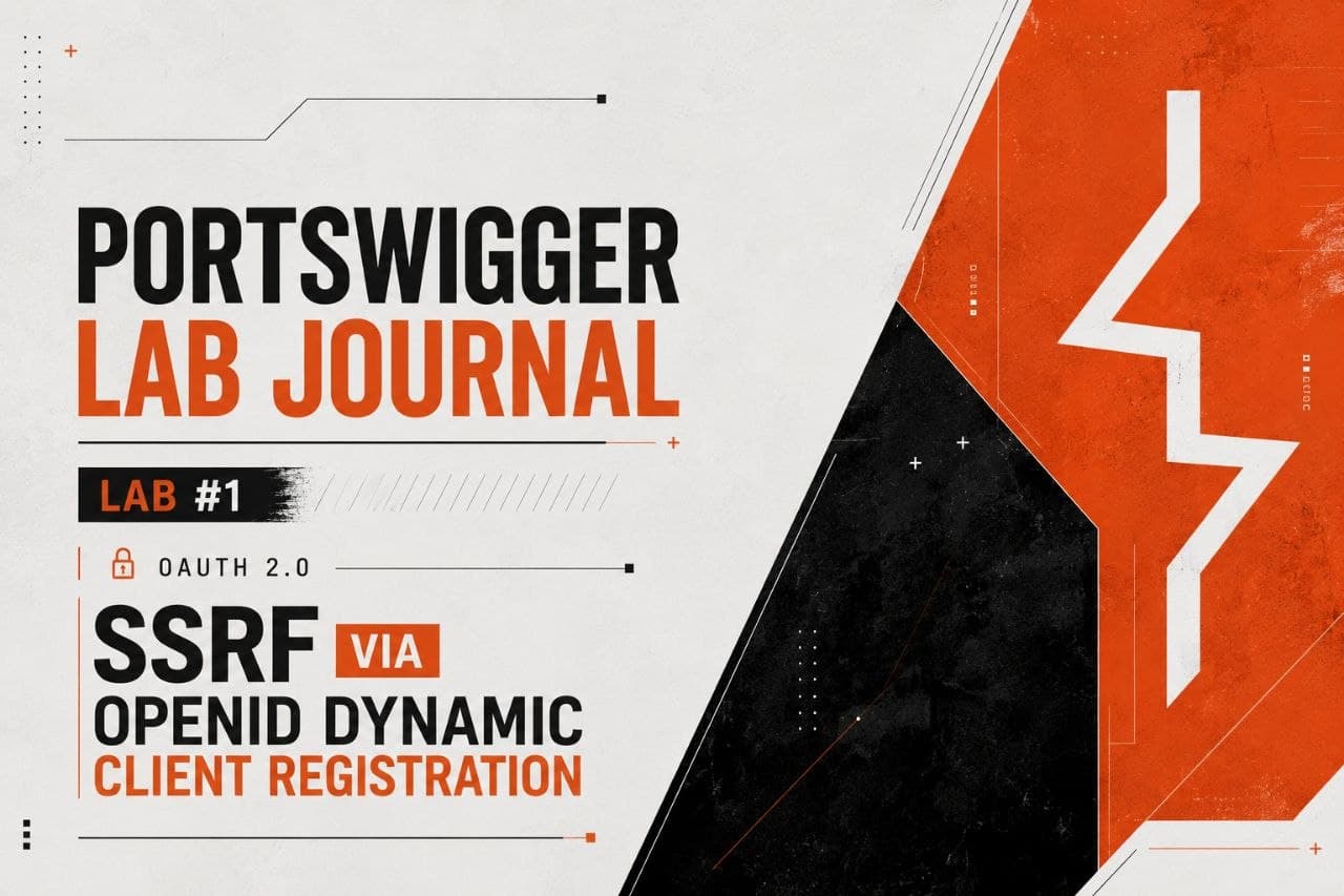 LAB #01 SSRF via OpenID dynamic client registration
